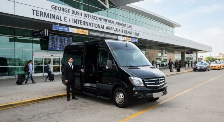 IAH Airport to Galveston Shuttle Rates 2026 | Direct Pricing